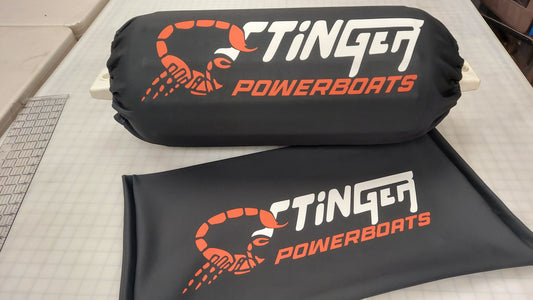 New covers for a Stinger Powerboat